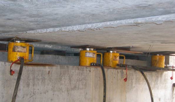 橋梁支座安裝更換